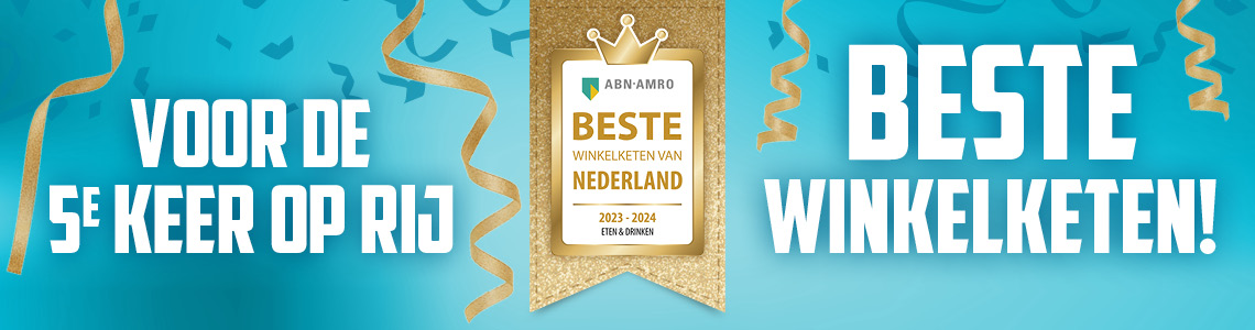 Voor de 5e keer op rij BESTE WINKELKETEN!